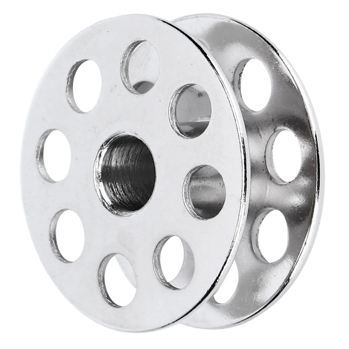 8 Hole Iron Bobbin Compatible with Industrial Sewing Machines