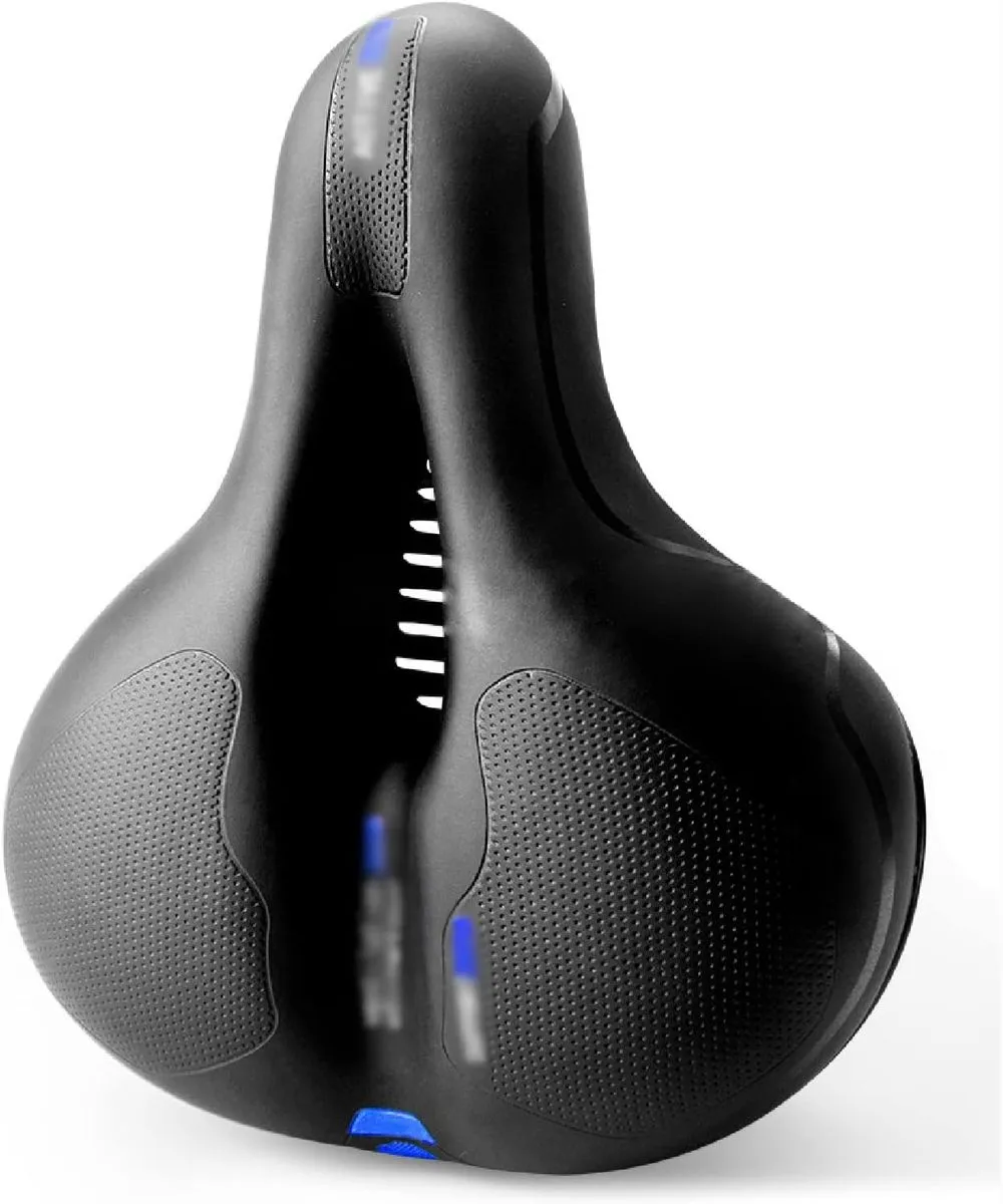 Comfortable Bike Seat, with Rear Lights Bike Seat/saddle