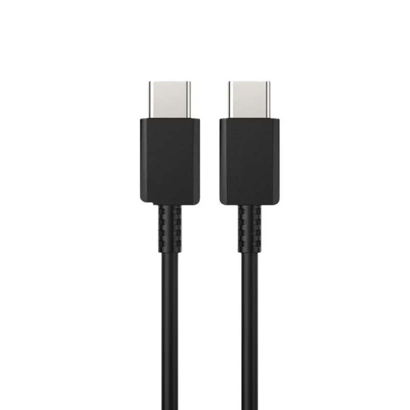 2 Pcs 45W USB-C Fast Charging Cable Compatible with Samsung Galaxy - Black