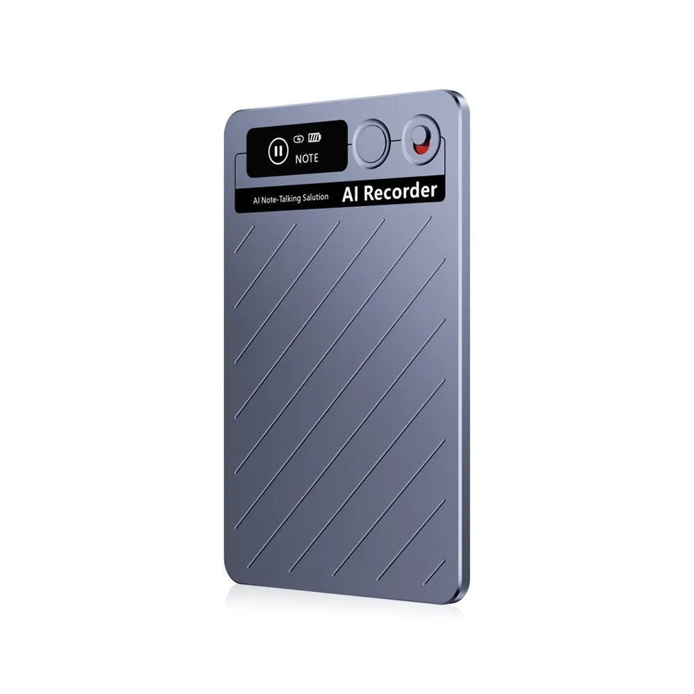 Wireless Voice Recorder With Large Capacity, Voice-To-text AI Recording