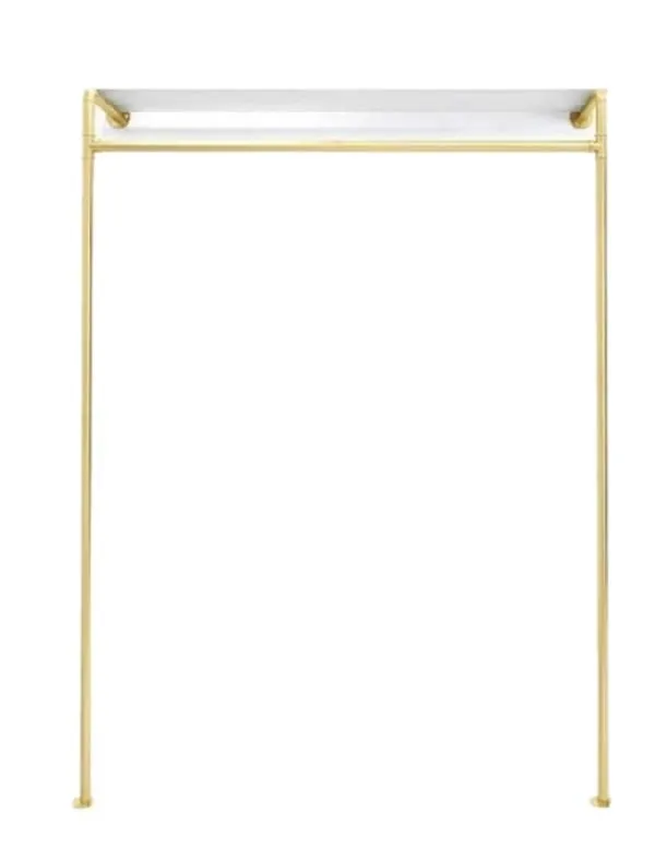 Wall Mounted Clothing Storage Rail