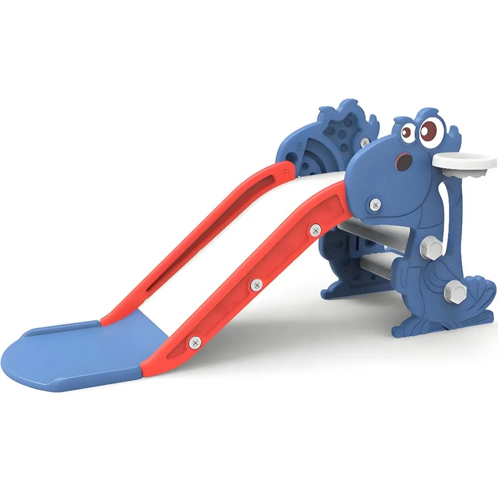 Kids Slide Indoor Plastic Toys Gifts for Toddlers and Children Slide Graden - Blue