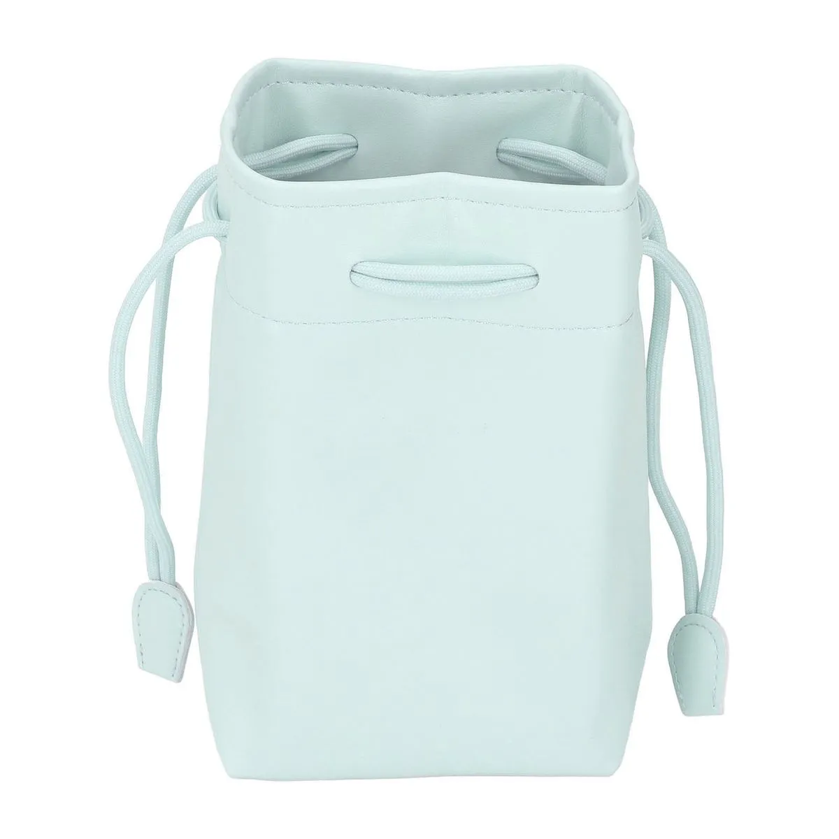 Green drawstring film pouch