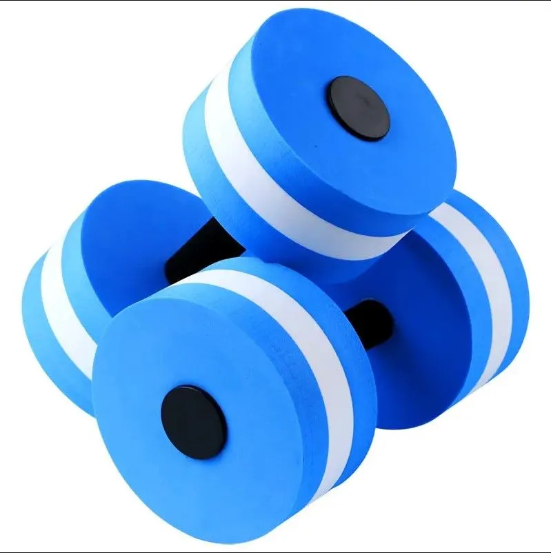 Swimming Dumbbell for Aerobics Workout - 2 Piece - Blue