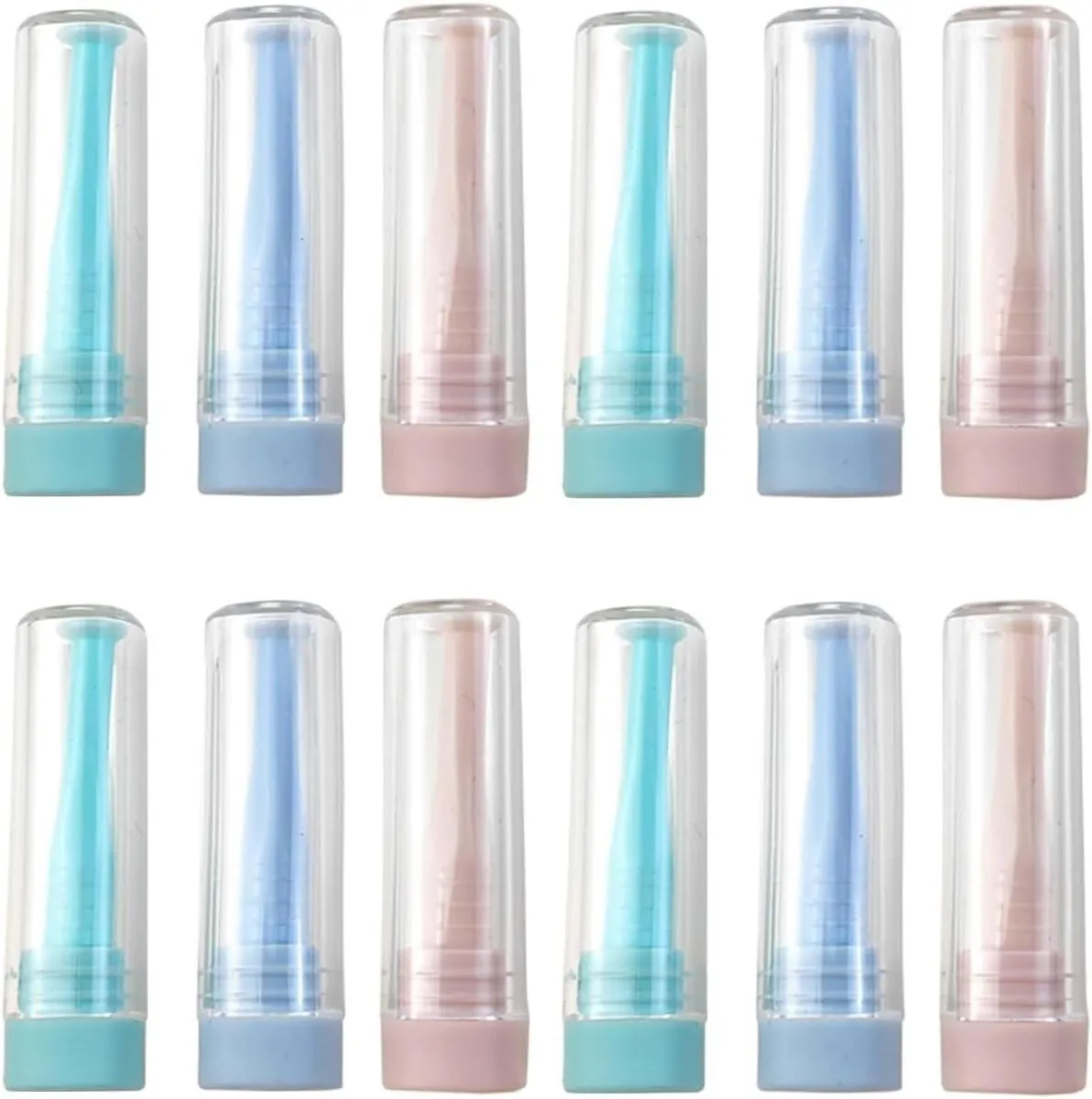 12 Pieces Plunger Inserter for Soft and Hard Lenses, Contact Lens Remover Tool