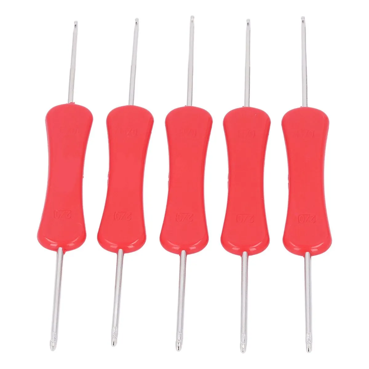 40Pcs Double End Crochet Hooks