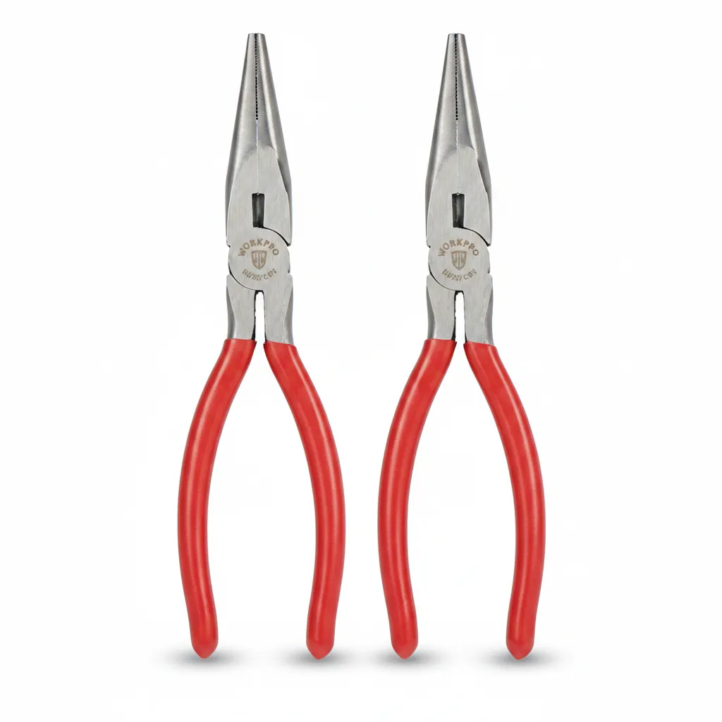Workpro Plier Long Nose 160mm - 2 Pack