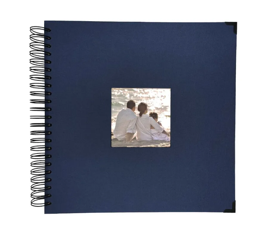 Scrapbook Photo Albums, Scrapbook DIY Memories Wedding Scrapbook Album - Blue