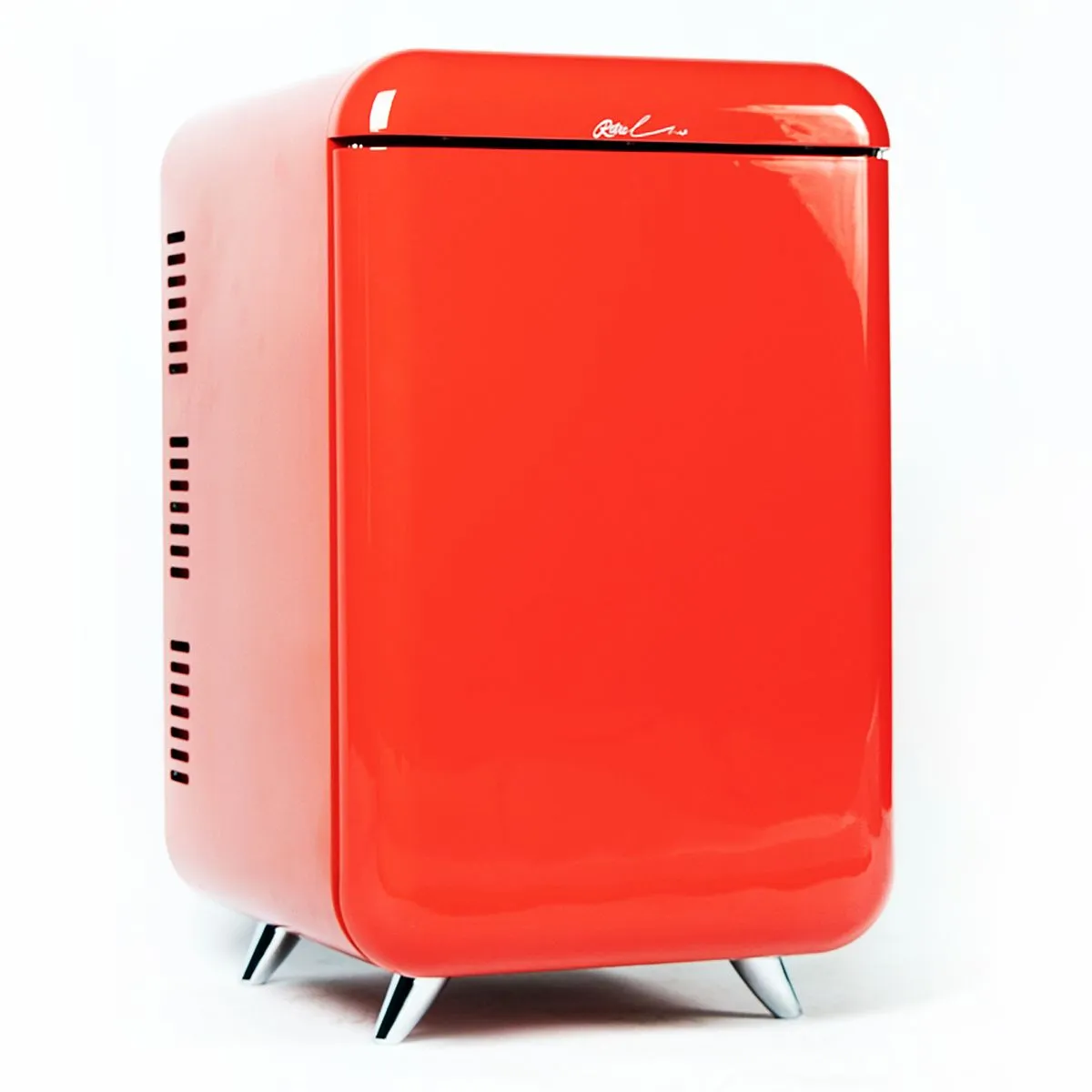 Retroline 30L Mini Bar Fridge - Red
