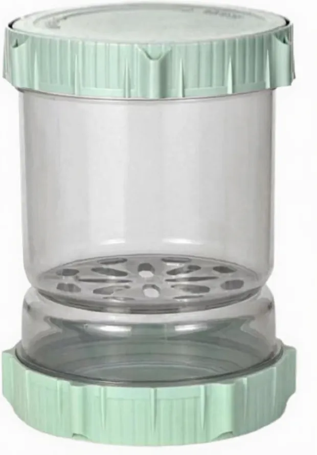 Pickle Jar with Strainer Flip Leakproof Capacity Pickle Container - Green
