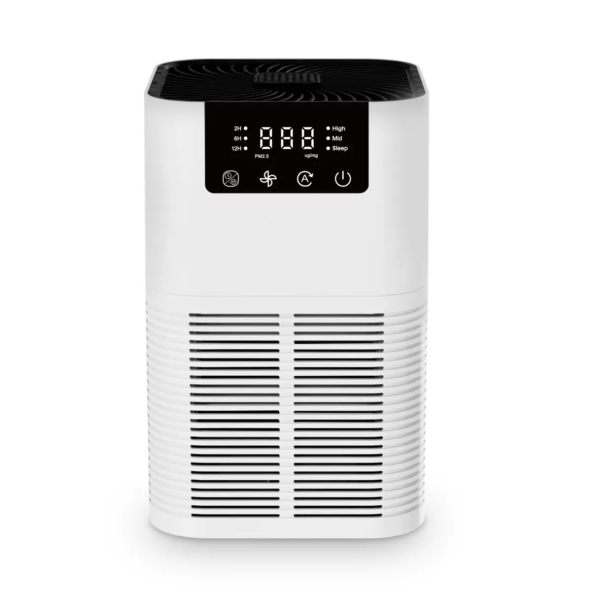 USB-C Desktop Air Purifier with HEPA Filter & Air Quality Monitor