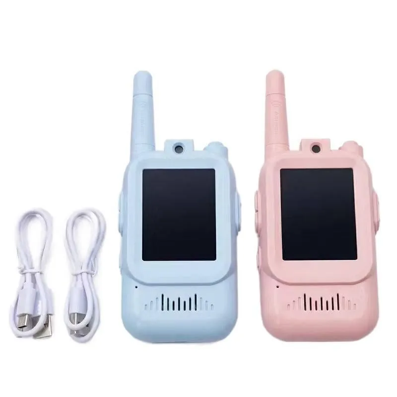 Kids Video Walkie Talkie Mini Wireless Intercom for Home Outdoor