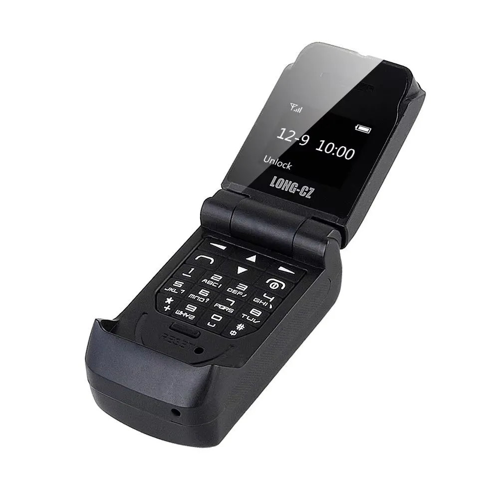 Wireless Bluetooth Dialer with FM Magic Voice - Hands-free Flip Phone