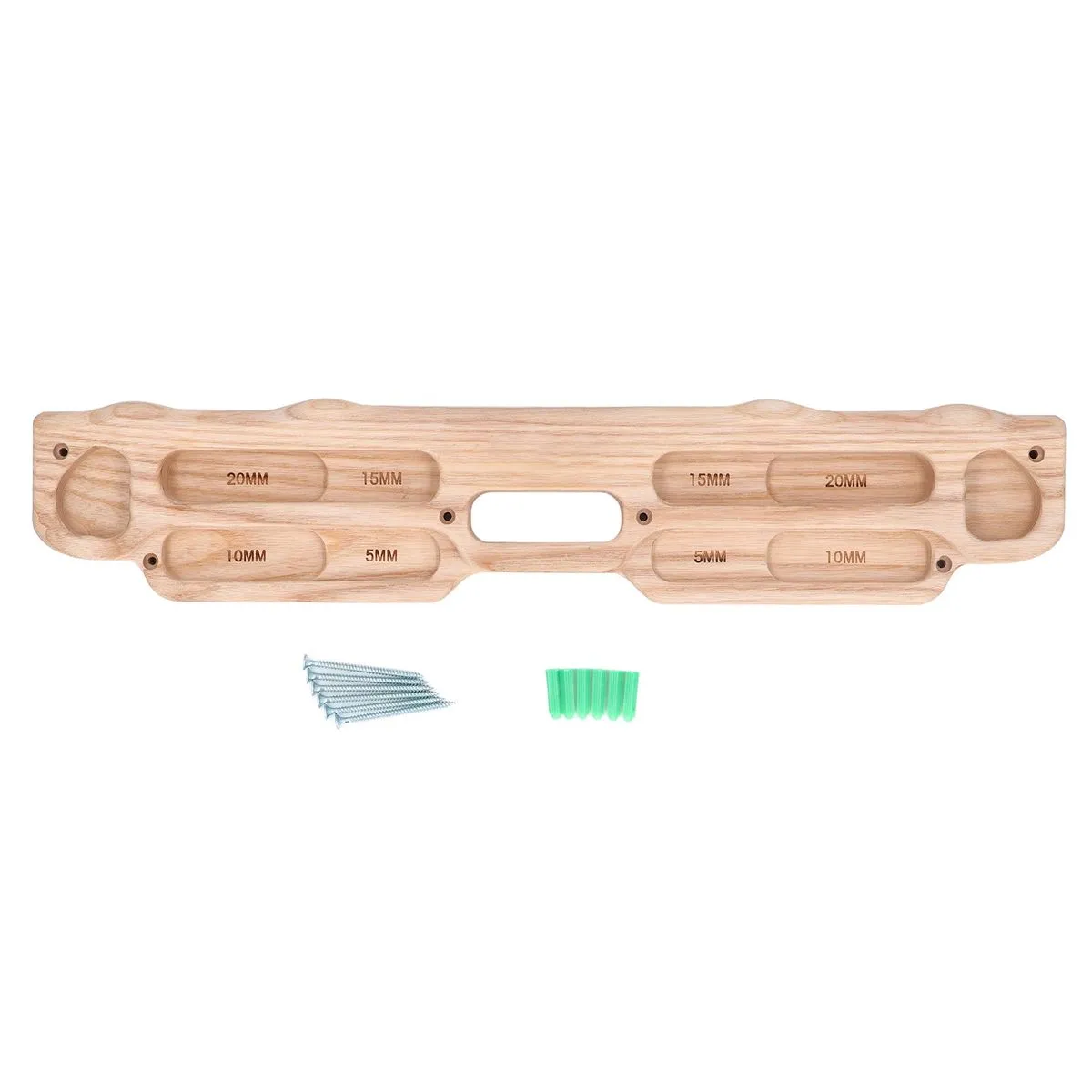 Wooden Hangboard Training Board for Rock Climbing