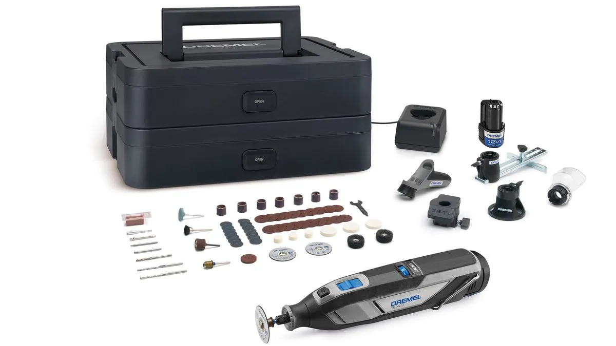 Dremel 8240 Multitool Cordless Rotary Tool Set