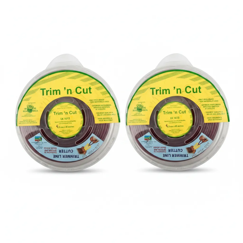 Trim 'n Cut 3.5mm Trimmer Line 41m Donut for Grass Cutting - 2 Pack