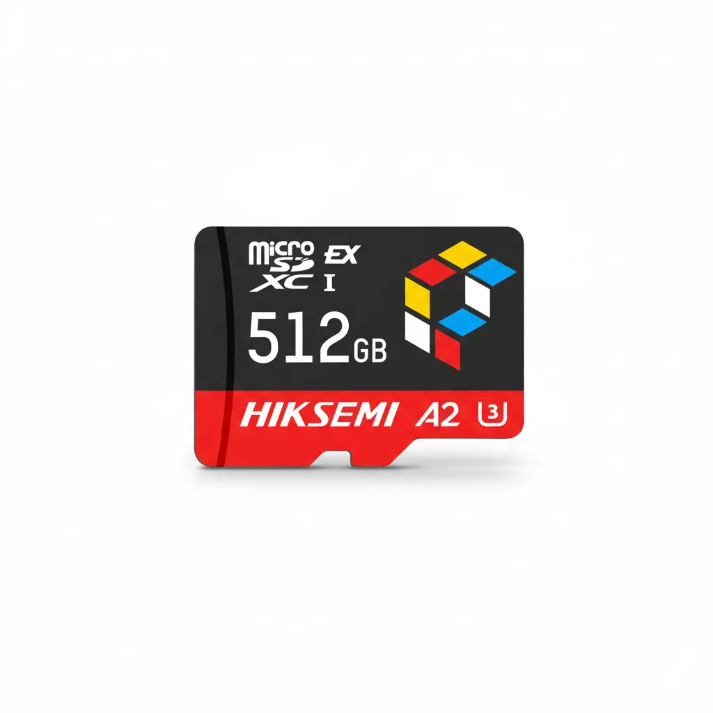 Hiksemi 512GB MicroSD Card - High-Speed TLC for Smartphones & Cameras
