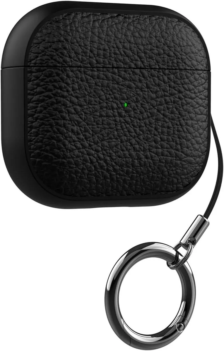 Case Compatible with AirPods 4 2024 Cover with Ring Keychain