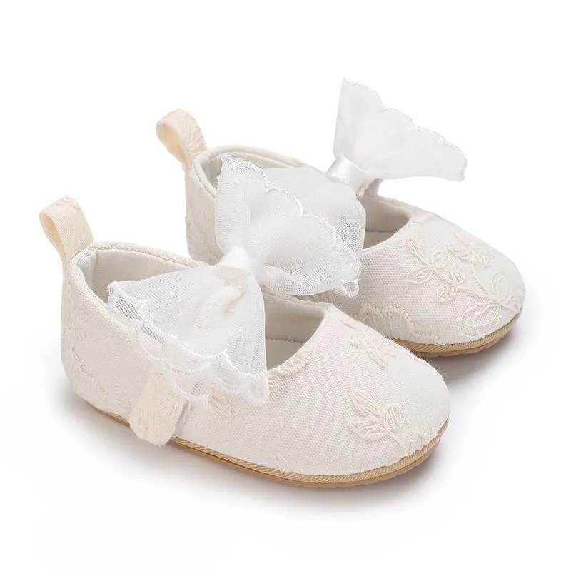 Spring Baby Shoes Lace Princess Shoes 0-1 Year Old Baby Walking Shoes