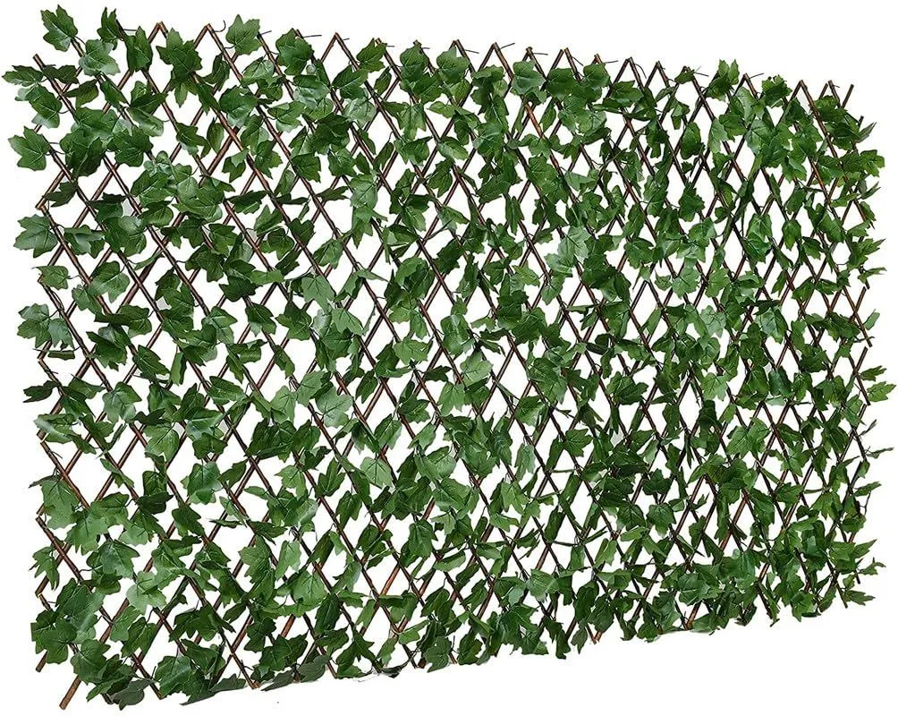 Artificial Grass Trellis Ivy Leaves 5 Piece
