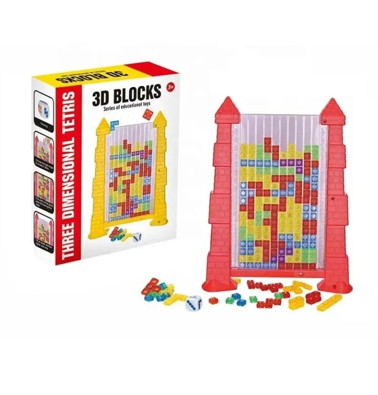 DIY Early Education Puzzle Game Assemble 3D Block
