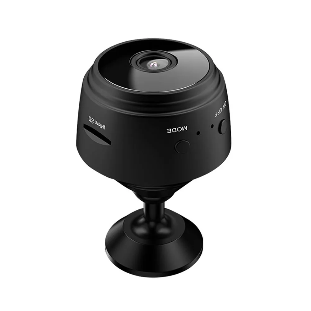 Mini 1080P Full HD Wireless Bluetooth Camera With Audio & Video - Black