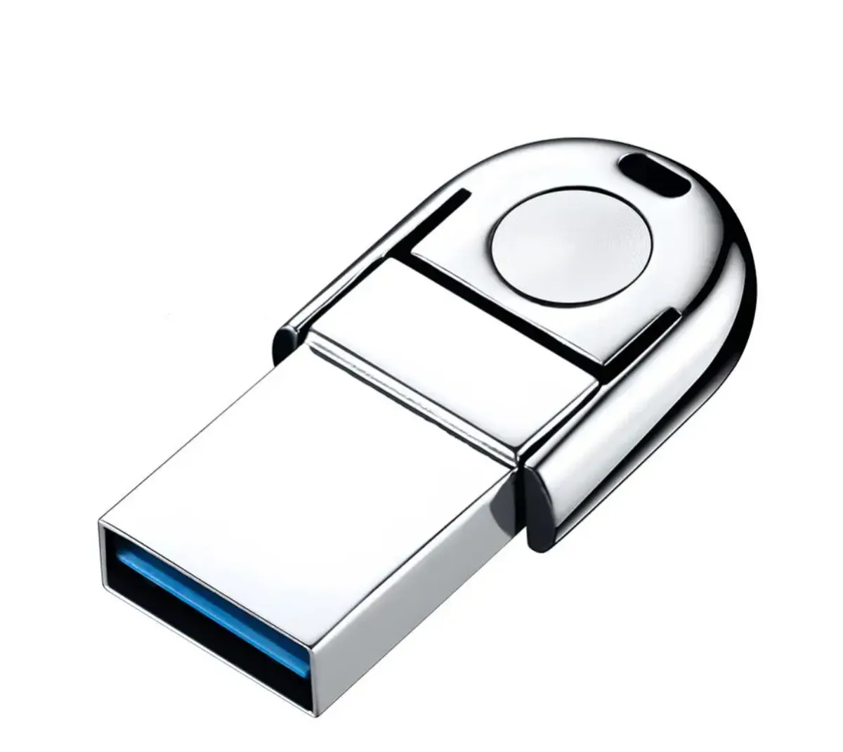Mini 2 in 1 USB Flash Drives 1TB 2TB TYPE C High Speed Usb 3.0 U Disk - 1TB