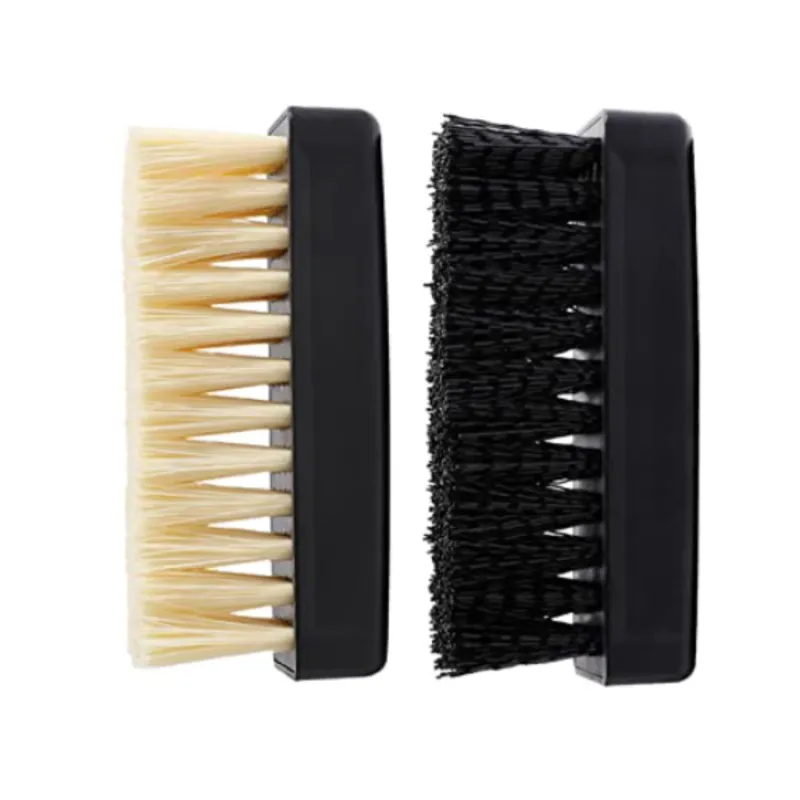 Dual Shoe Cleaning Brush Set Soft And Hard Bristle Care Kit