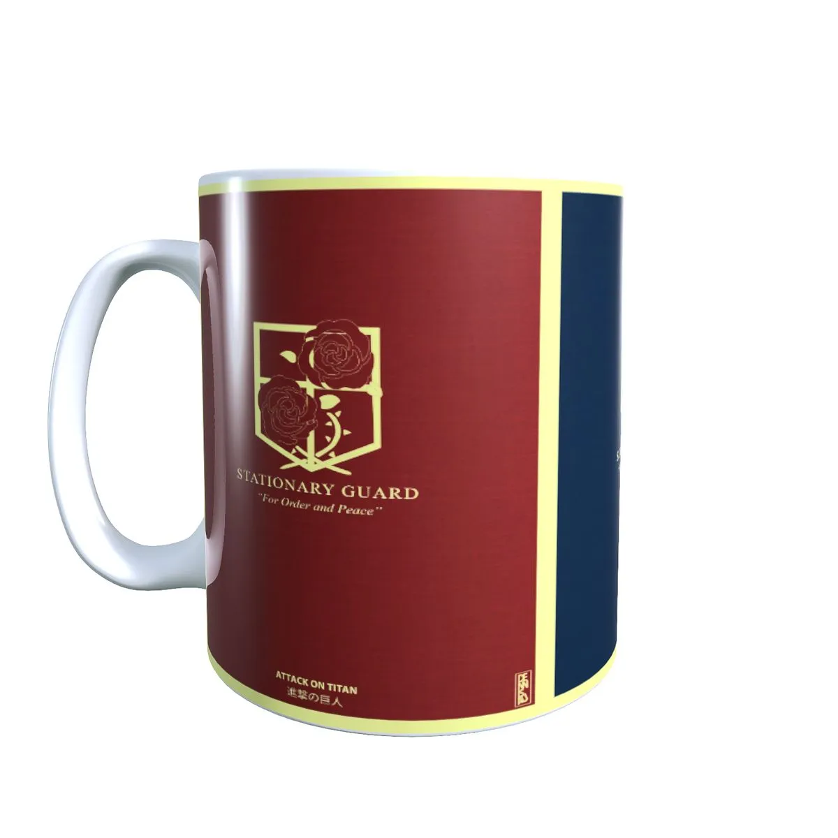 Tri Faction Crests - Attack on Titan Coffee Mug