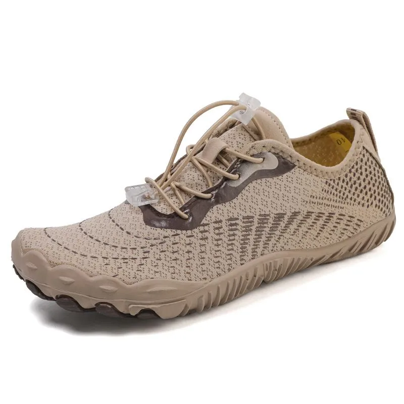 Barefoot shoes for hiking, surfing, rafting and swimming