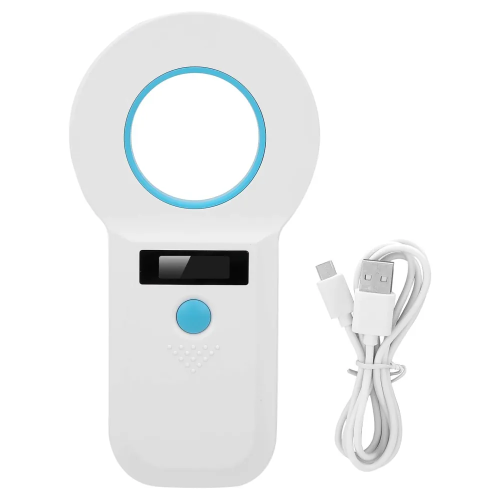 Pet Microchip Reader Scanner, RFID EMID Portable Pet Chip Scanner