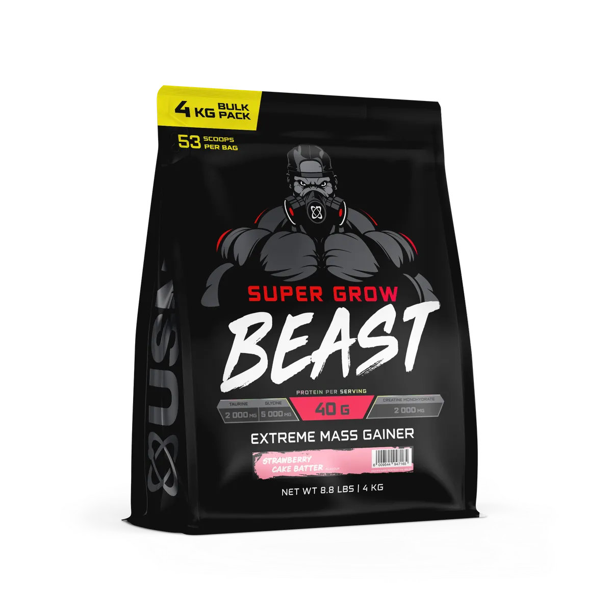 USN Super Grow Beast Strawberry 4kg Bag