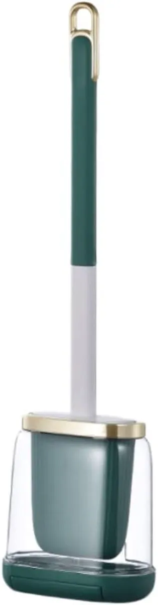 Soft Wall Mounted Floor to Ceiling Style Toilet Brush -2 Pack