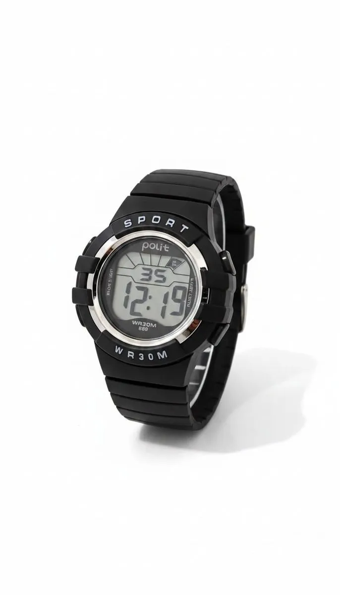 Polit Kids' Sport Digital Watches 689 - Black
