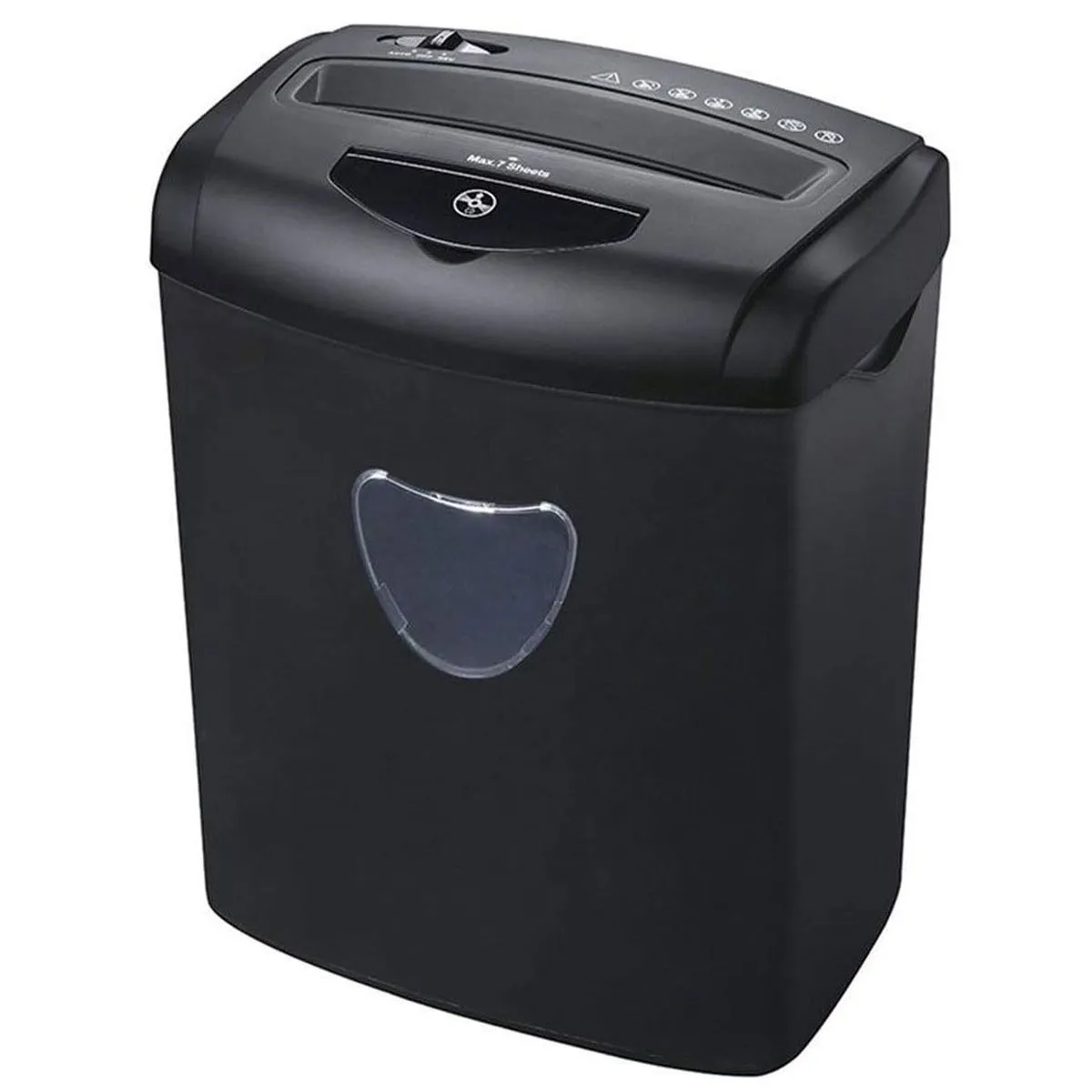 21L Paper Shredder 10-Sheet Strip & Cross-Cut P-4 Level for Home Office Use