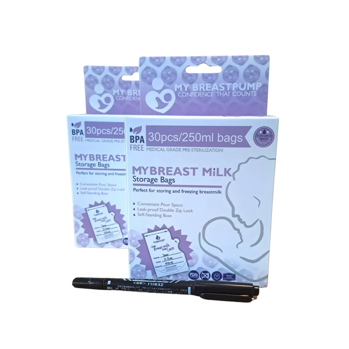 My Breastpump Breast Milk Storage Bags (60 Bags)