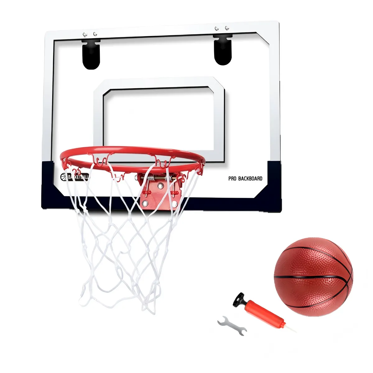 Indoor Mini Basketball Hoop Wall Door Mounted Basketball Set