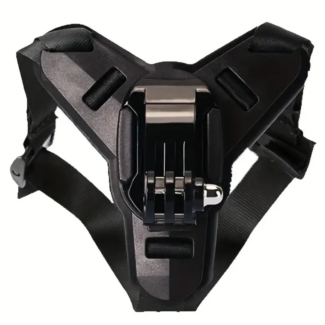 KR Helmet Chin Mount Compatible with GoPro - Black
