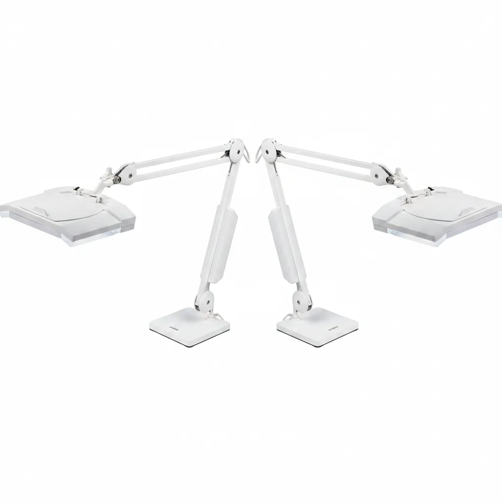 Krafft Magnifying Lamp 190x157mm with 3 Diopter Lens - 2 Pack