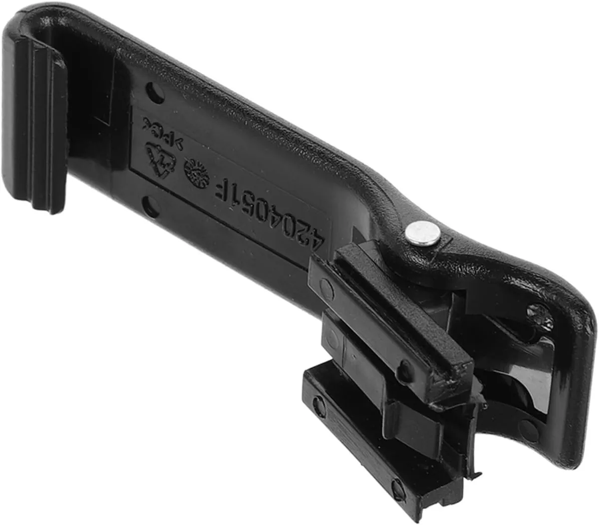 Lightweight Plastic Radio Belt Clip Easy to Install for Active Use