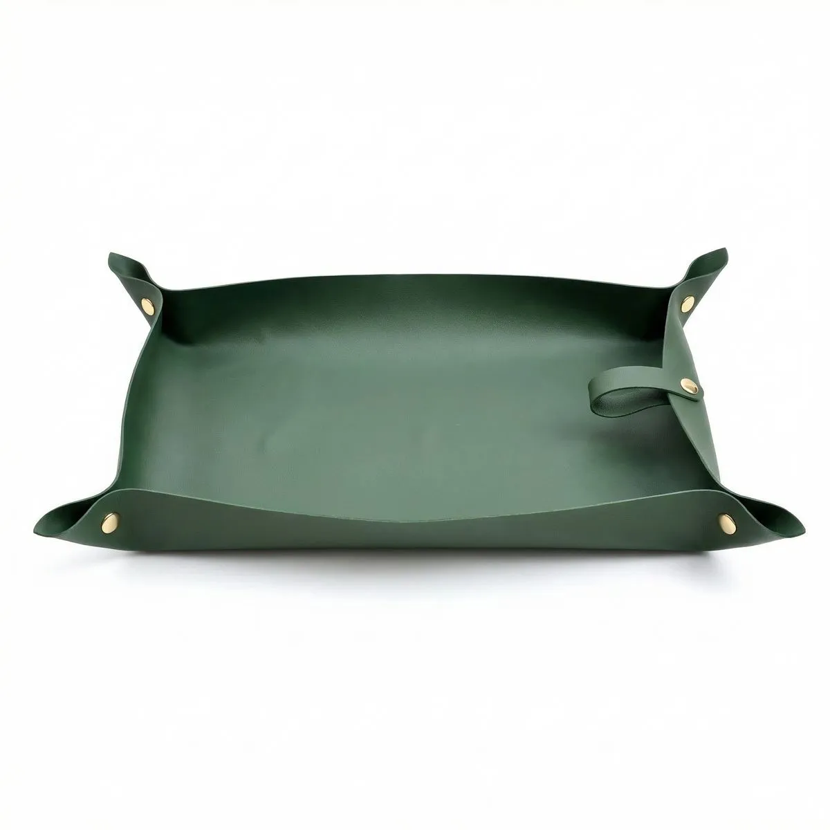 PU Leather Gardening Mat ,Indoor Plant Care Accessory for Potting, Pruning - Green