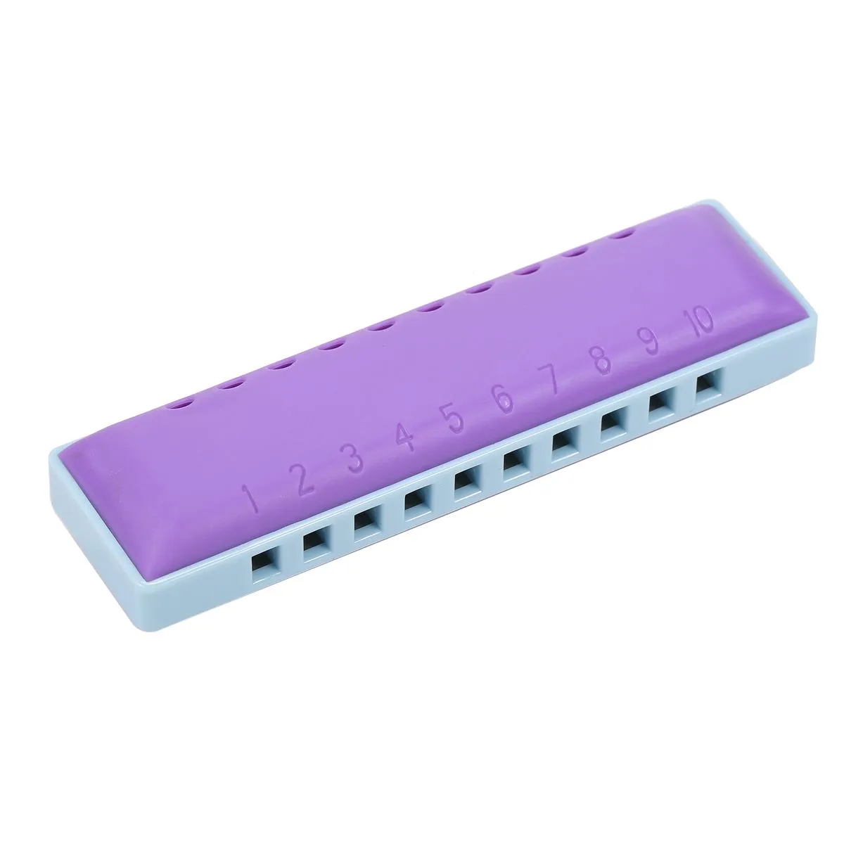 Diatonic Harmonica 10 Holes Blues Harp Resin Shell Mouth Organ