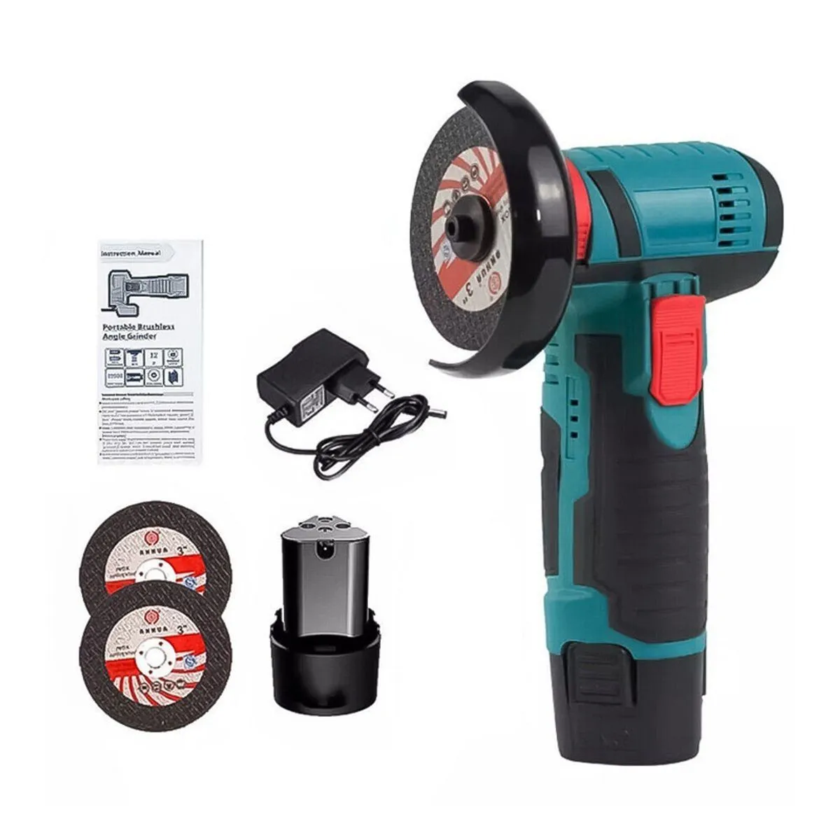 Electric Mini Cordless Angle Grinder-12V