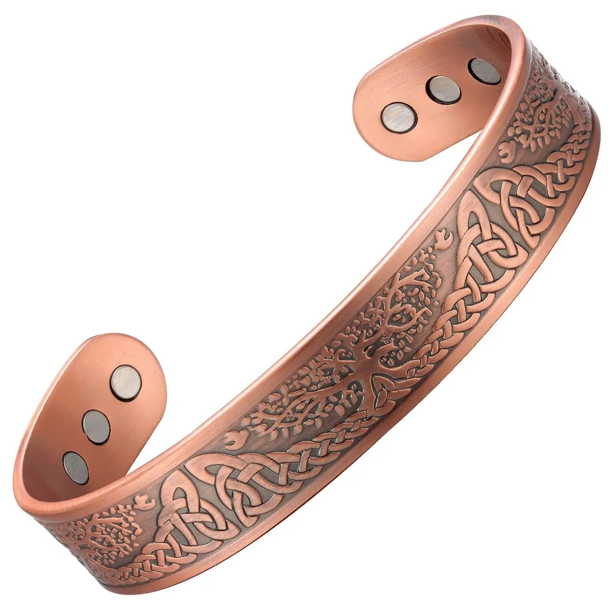 Tree of Life Bracelet, Mens and Womens Magnetic Therapy Health Bracelet