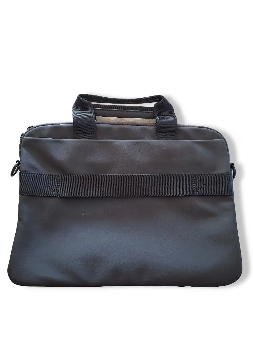 Black Plain Laptop Bag