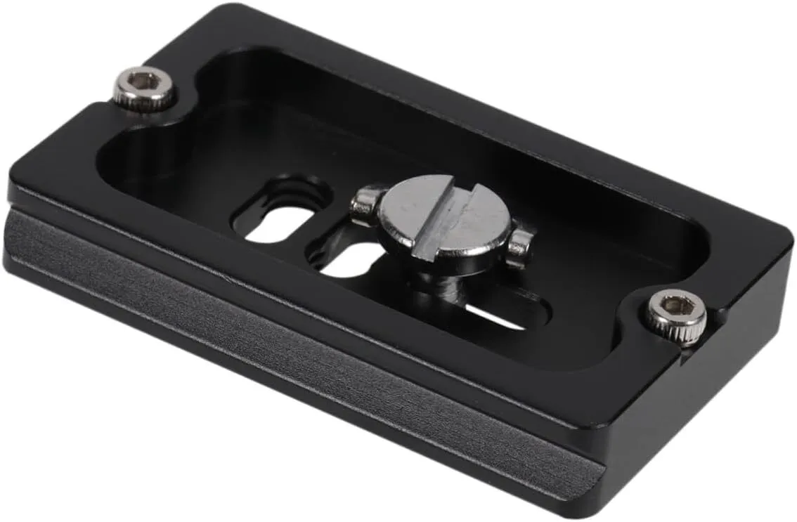 Quick Release Plate Adapter Durable Qr Plate with Screw for DSLR Tripods