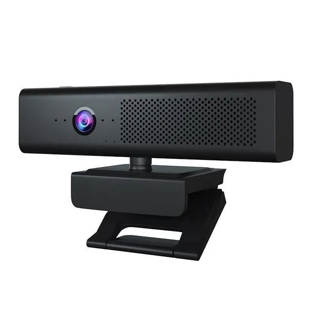 4K Portable Conference Camera with 4 Microphones
