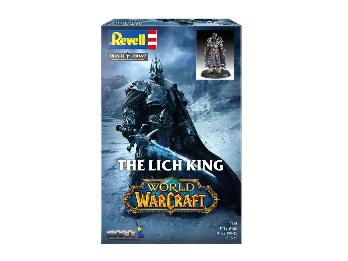 Revell 1/16 WOW: "The Lich King" Plastic Model Kit w/Paints, Glue & Brush