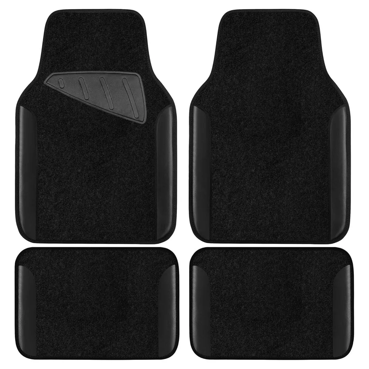 QYNIAL Waterproof Universal Fit Car Carpet Anti-Slip Nibbed Backing Mats