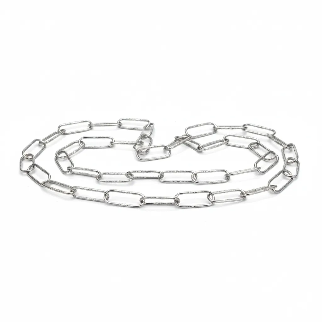 Krafft Chrome Spanish Chain 3.3mm x 15m for Outdoor and Utility - 2 Pack